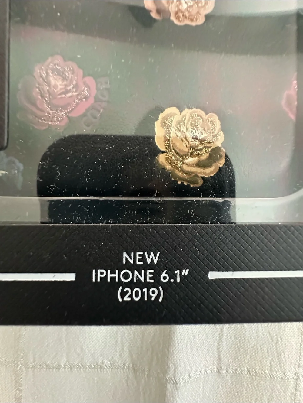 COACH NWT Floral IPhone case.